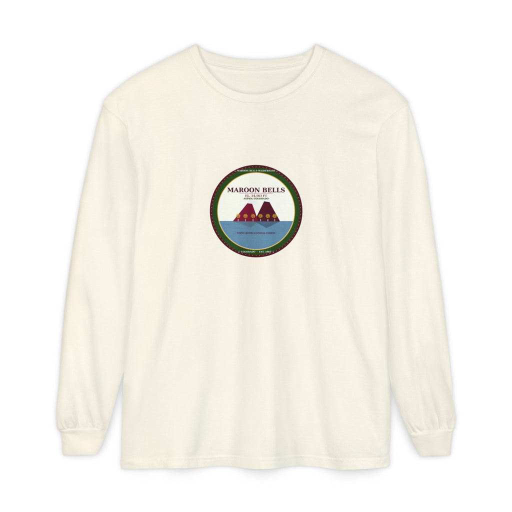 Maroon Bells Badge Long Sleeve — Colorado 14er