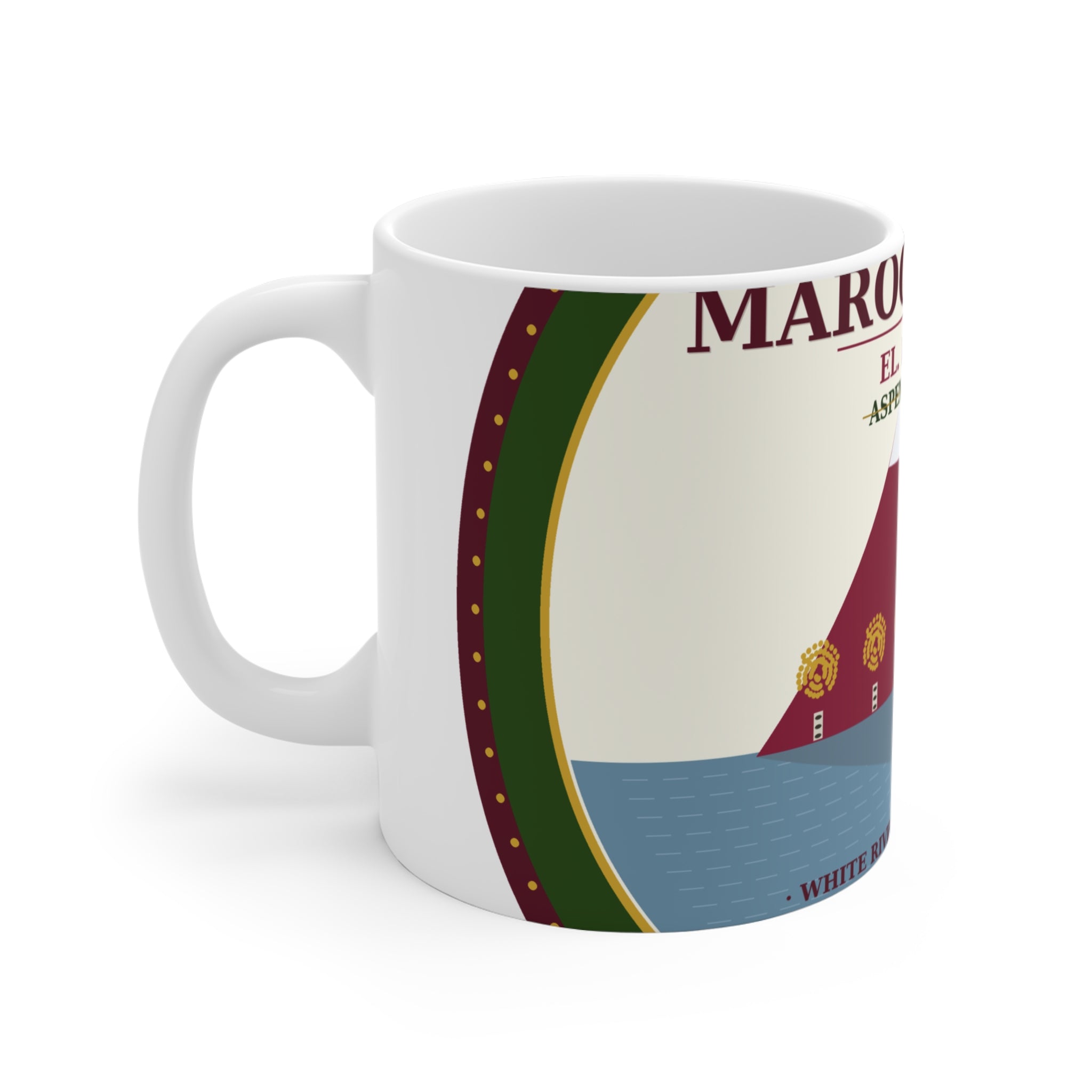 Maroon Bells Badge Mug — Colorado 14er