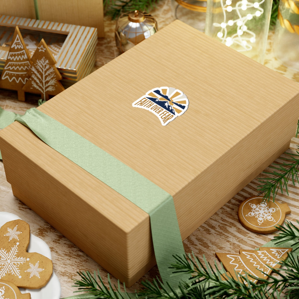 Faith Over Fear Sticker | Inspirational Christian Vinyl Decal