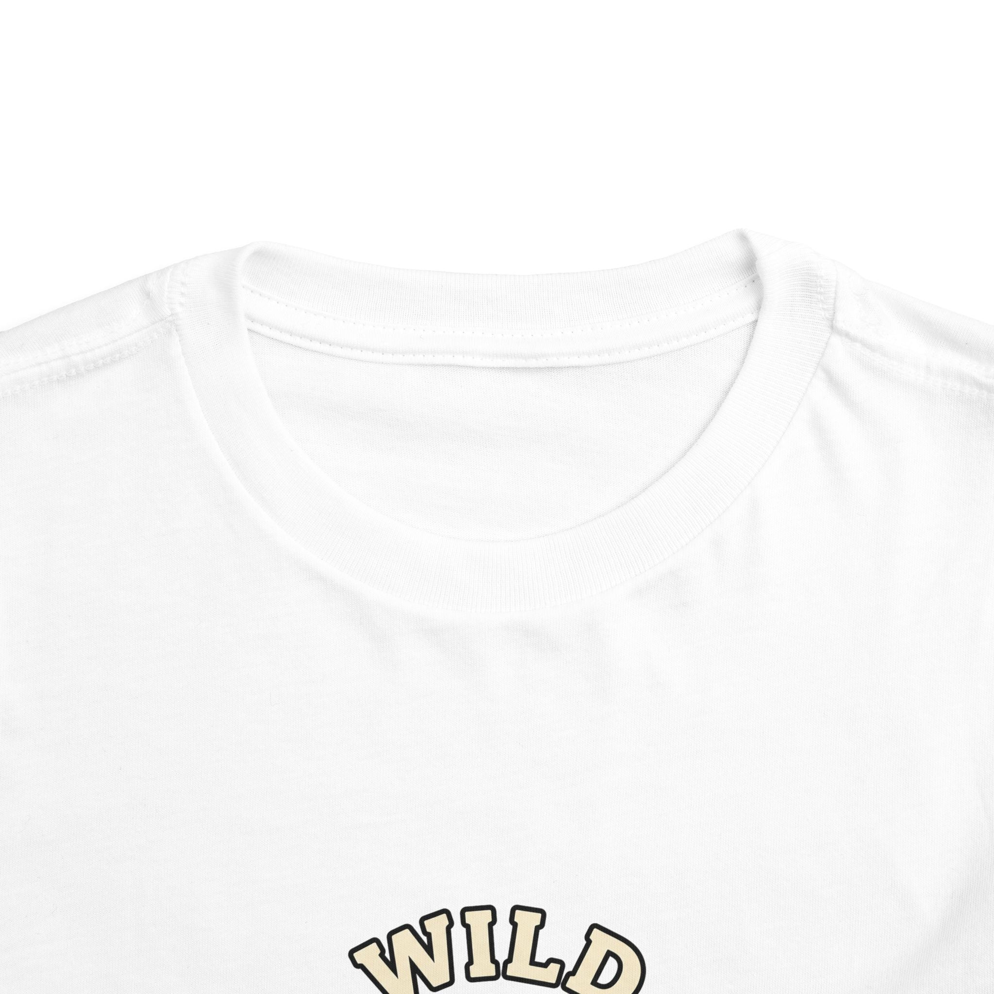 Wild One 1st Birthday Toddler Shirt Plaid Bear Tee