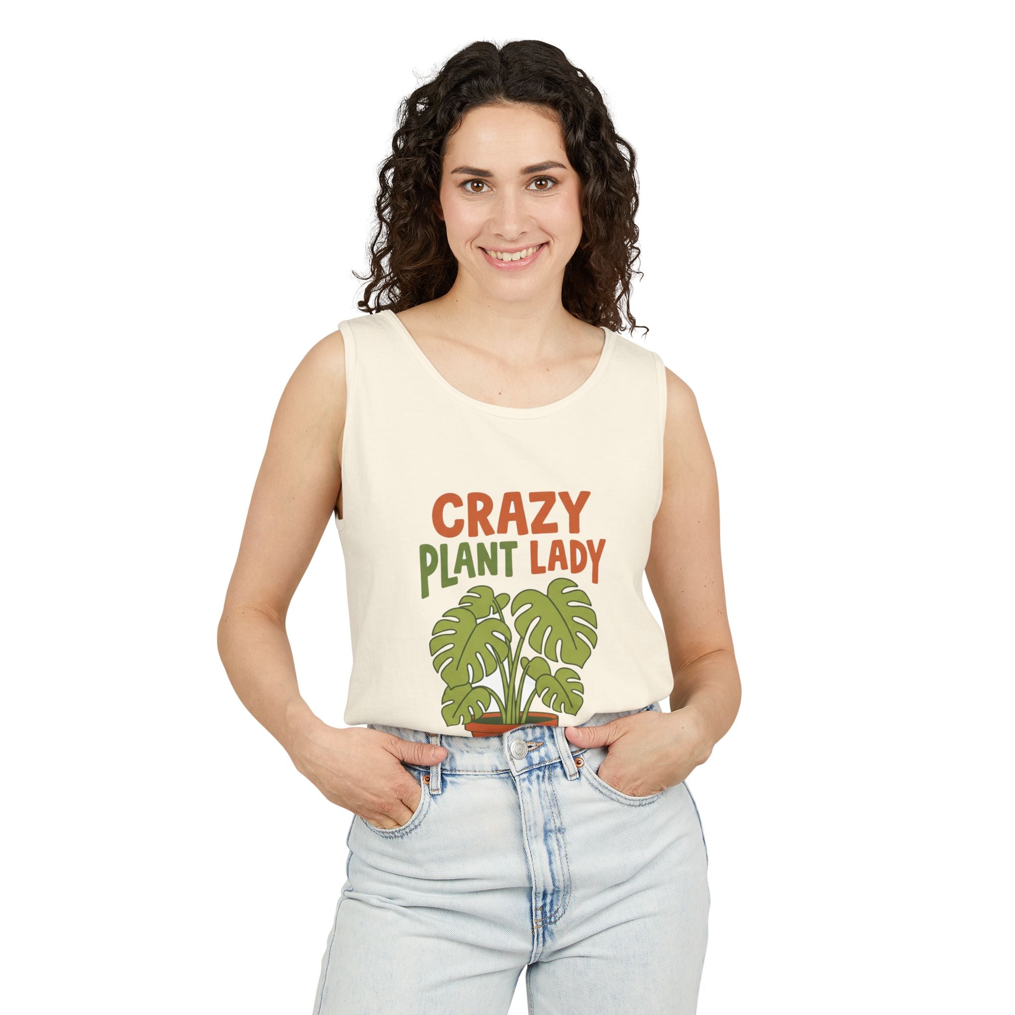 Crazy Plant Lady Tank Top | Plant Mom Tank