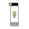 Crazy Plant Lady 32oz insulated tumbler — plant mom drinkware