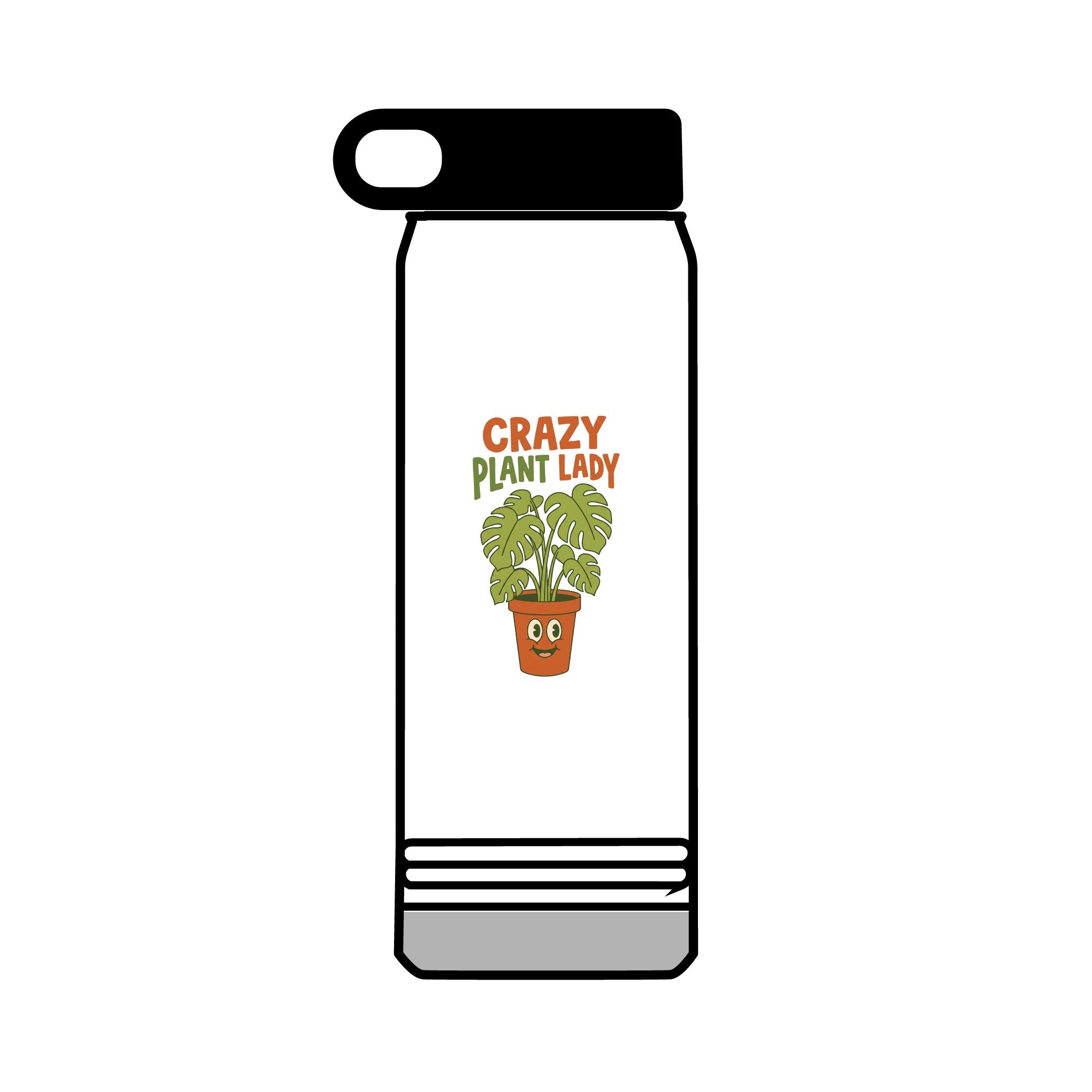 Crazy Plant Lady 32oz Tumbler | Plant Mom Drinkware