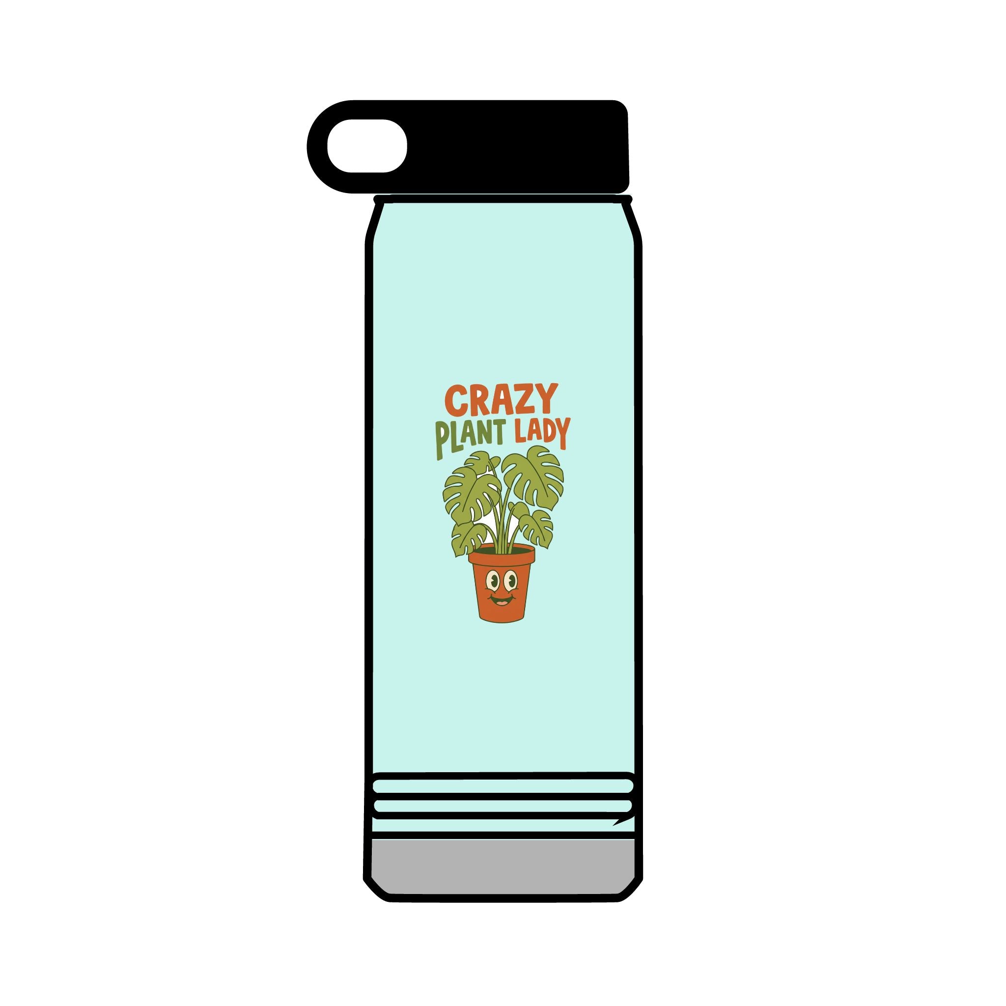 Crazy Plant Lady 32oz Tumbler | Plant Mom Drinkware