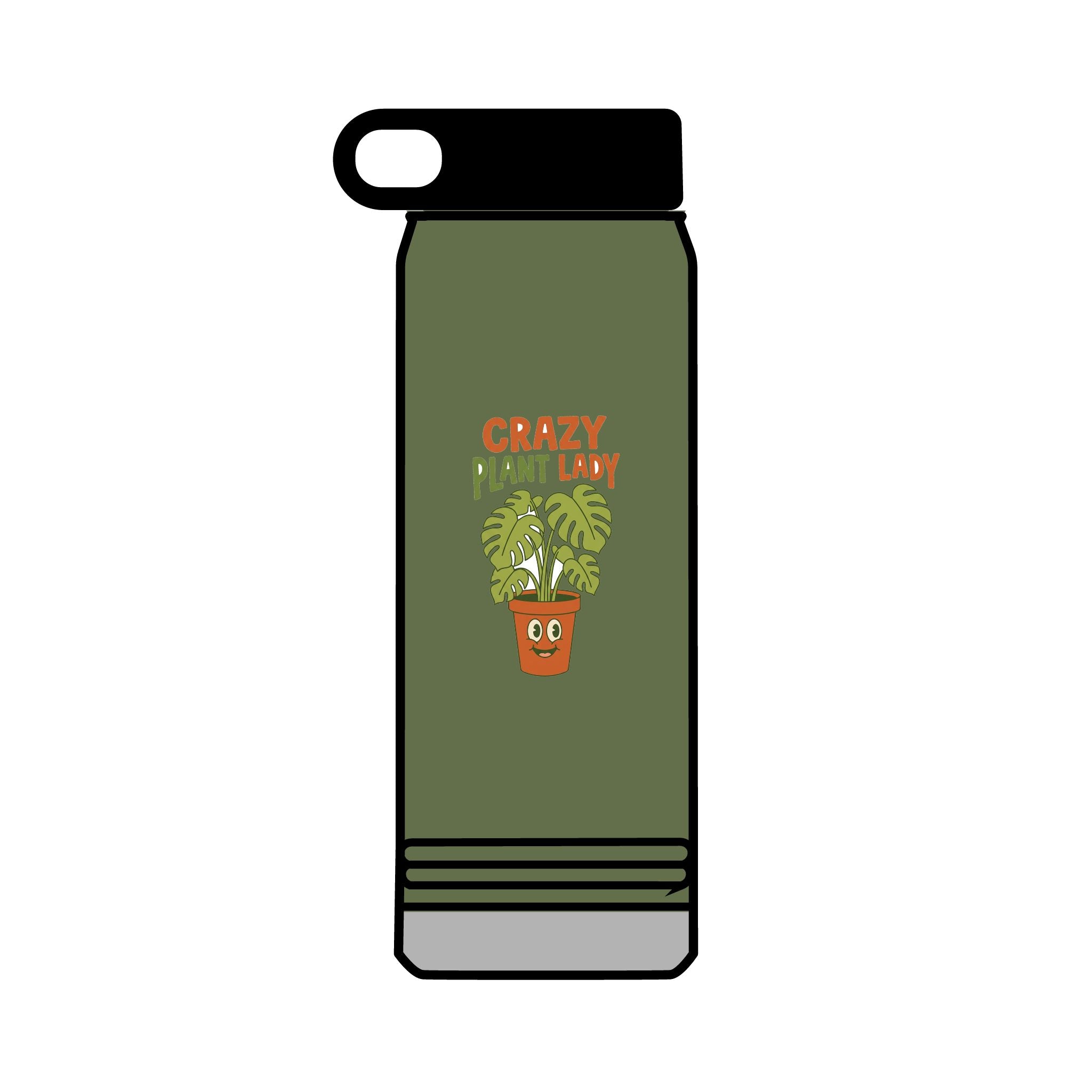 Crazy Plant Lady 32oz Tumbler | Plant Mom Drinkware