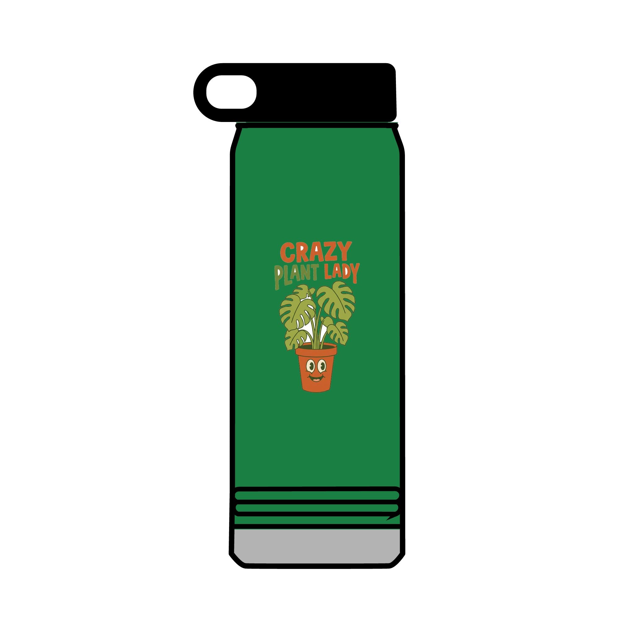 Crazy Plant Lady 32oz Tumbler | Plant Mom Drinkware