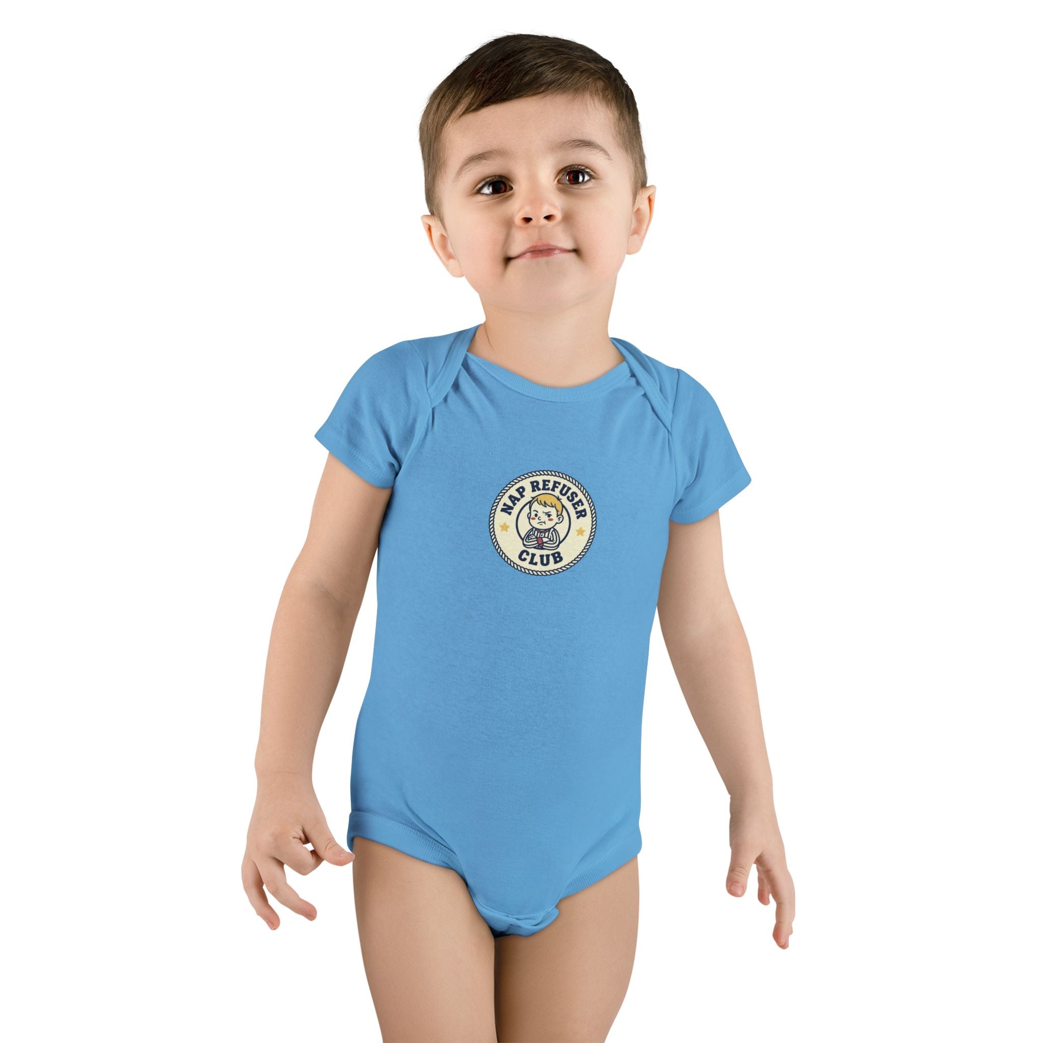 Nap Refuser Club Baby Bodysuit Funny Newborn Gift