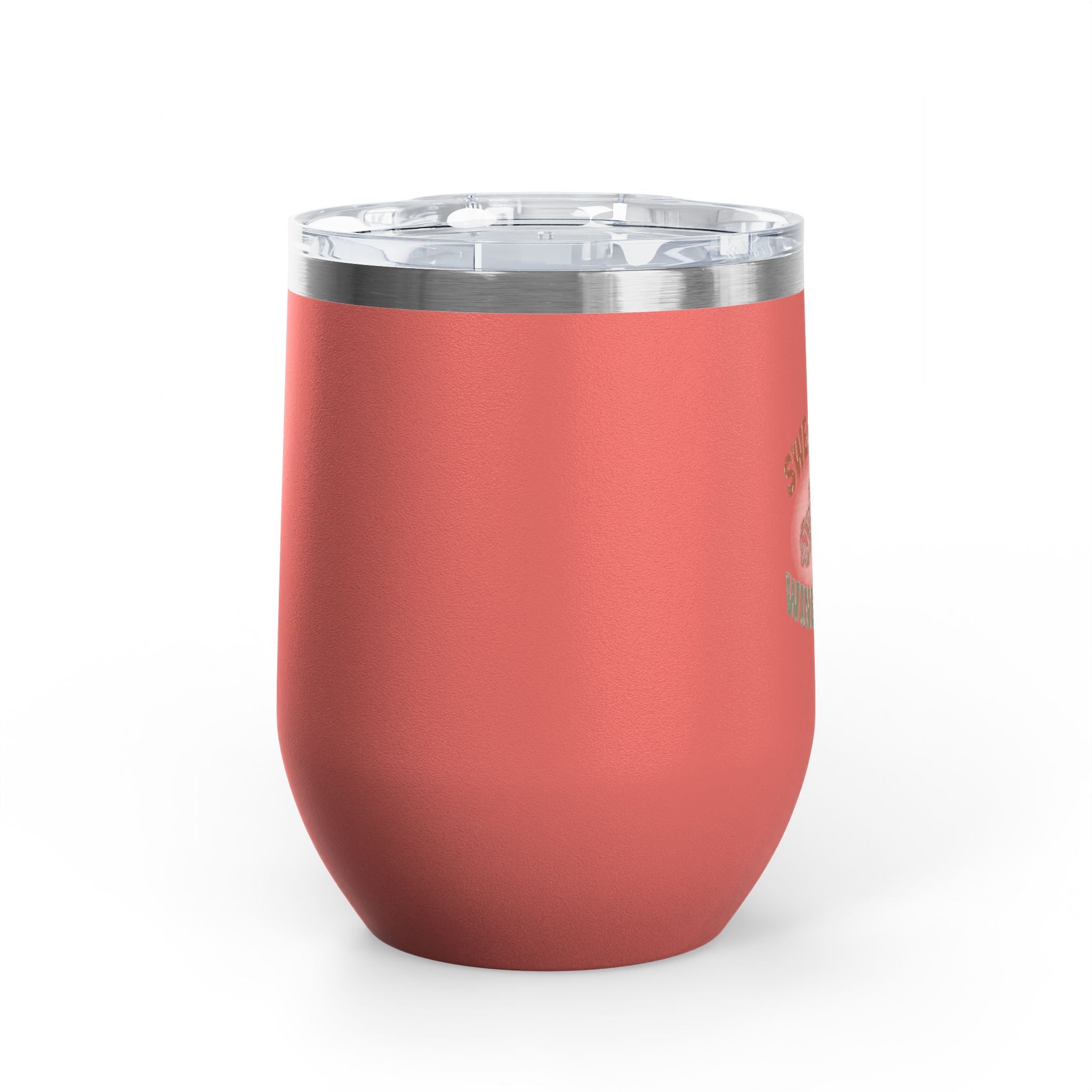 Sweat Now Wine Later Wine Tumbler — 12oz Insulated | Funny Gym &amp; Wine Gift
