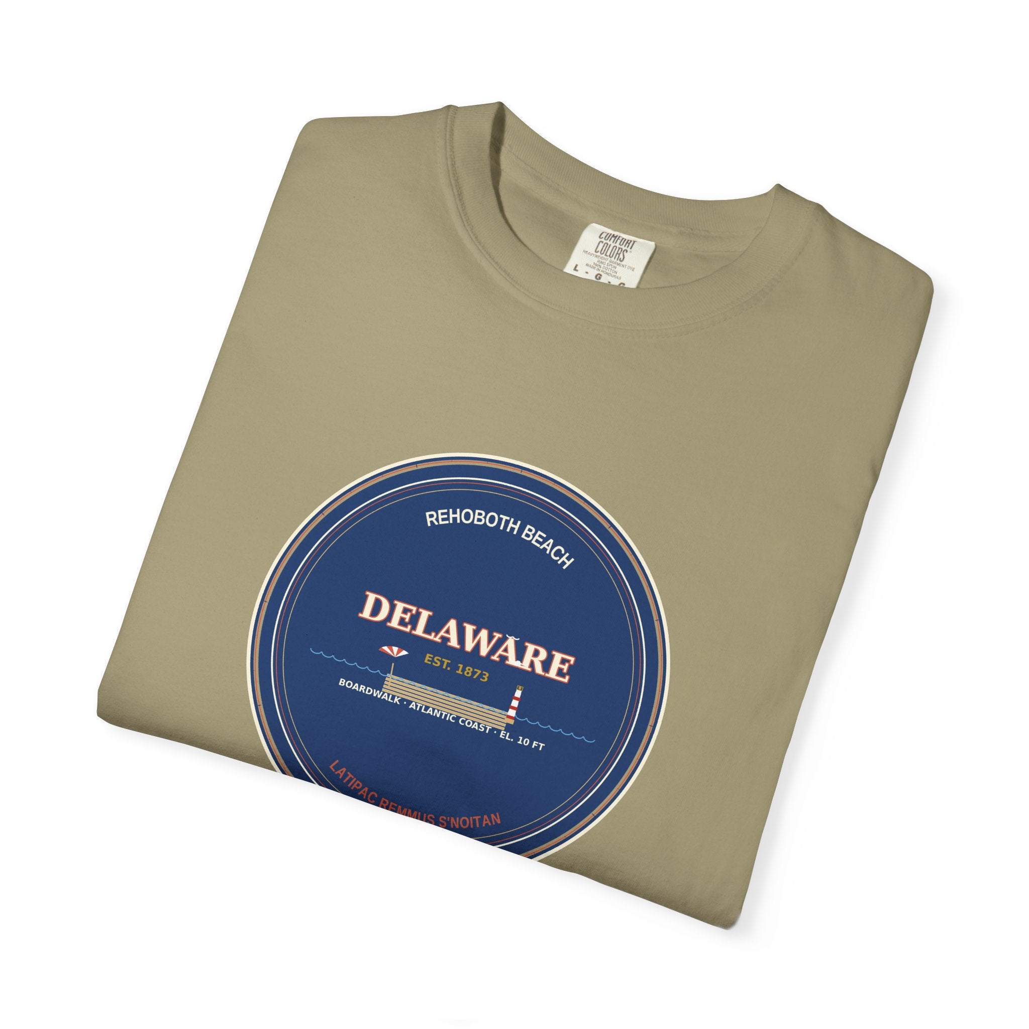 Rehoboth Beach Delaware Tee | Nation's Summer Capital Vintage Badge