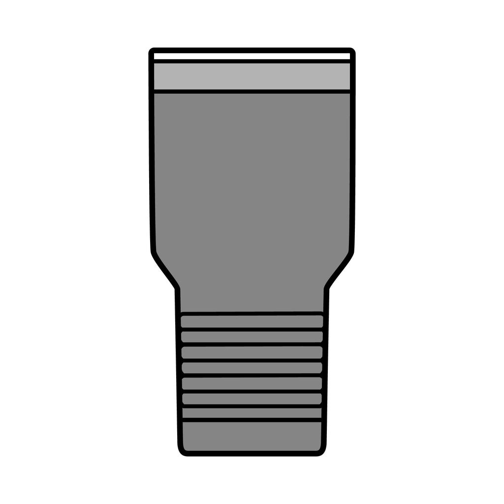 Cat Coffee Tumbler | Powered by Caffeine | powered by caffeine tumbler — Khaki