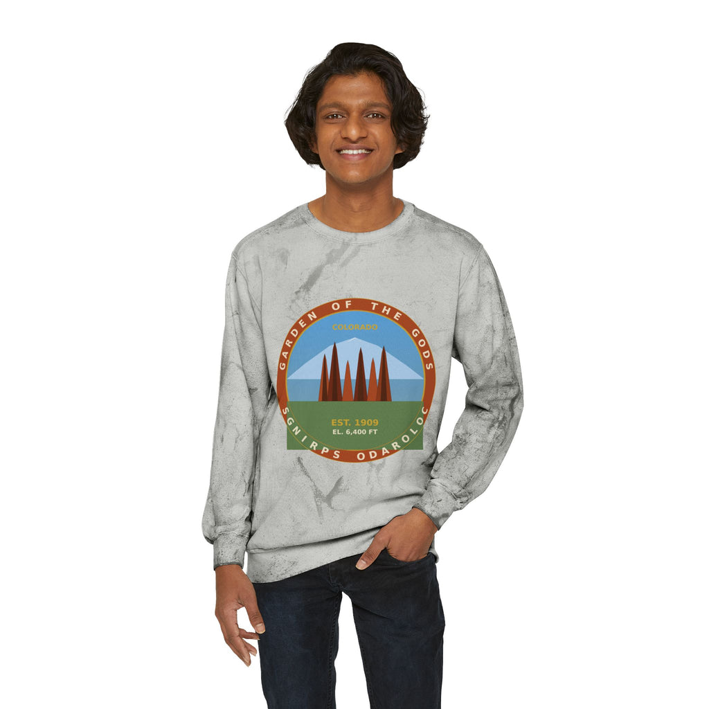 Garden of the Gods Colorado Badge Crewneck Sweatshirt