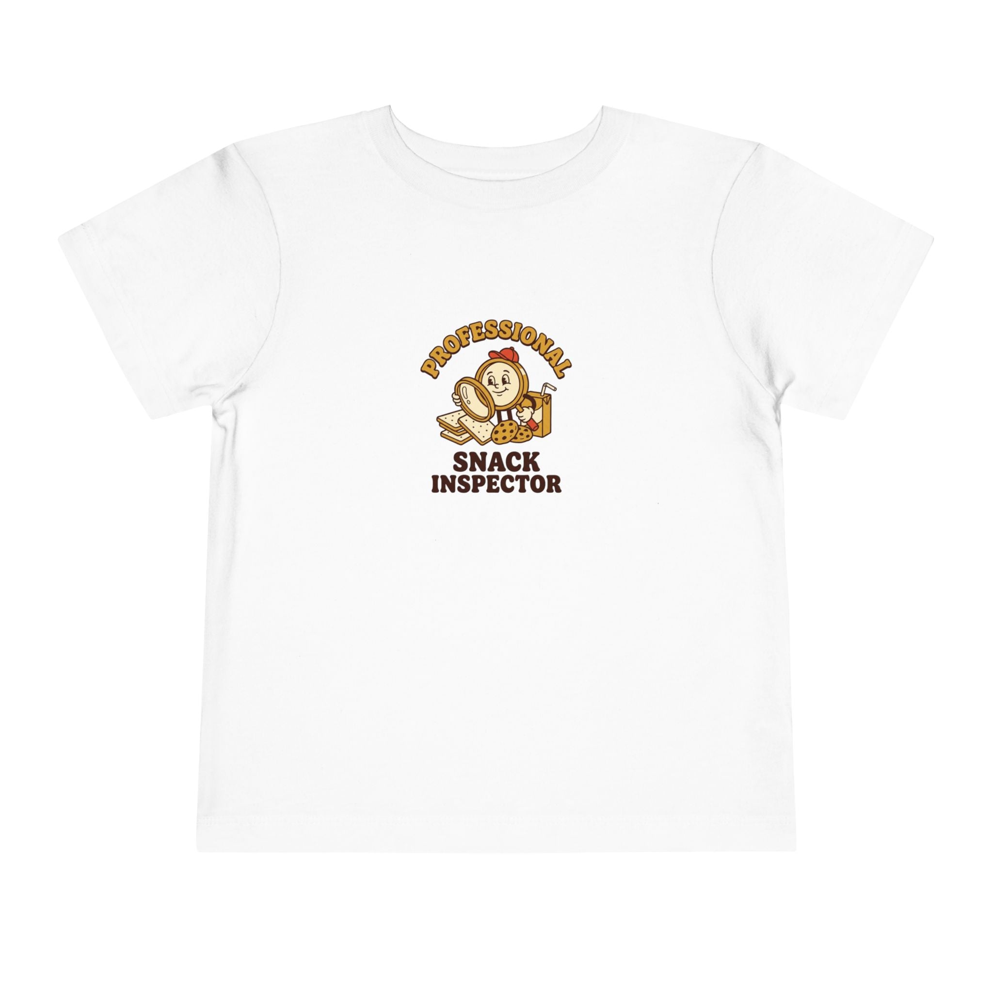 Professional Snack Inspector Toddler Shirt Funny Snack Tee