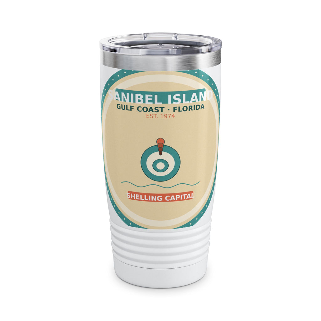 Sanibel Island Florida 20oz Tumbler | Gulf Coast Shelling Souvenir