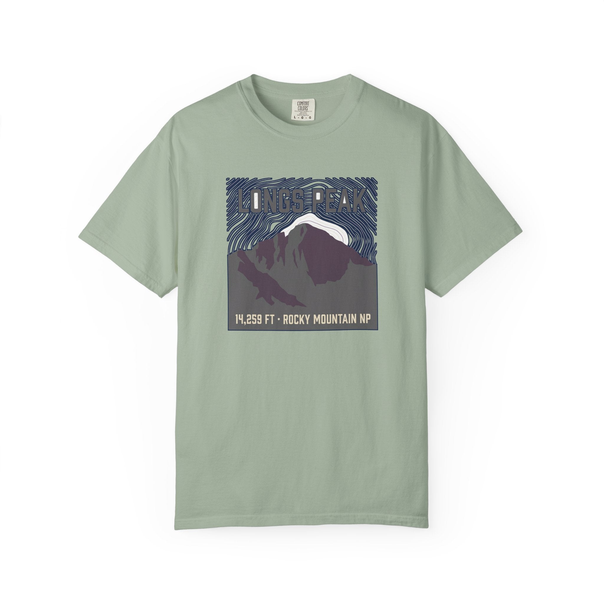 Longs Peak Tee | Colorado 14,259 ft Summit Shirt