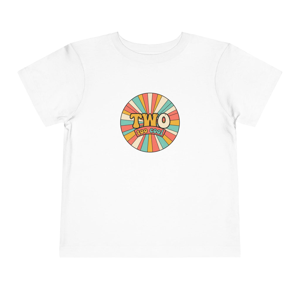 2nd Birthday Shirt TWO Too Cool Toddler Tee 2T to 5T