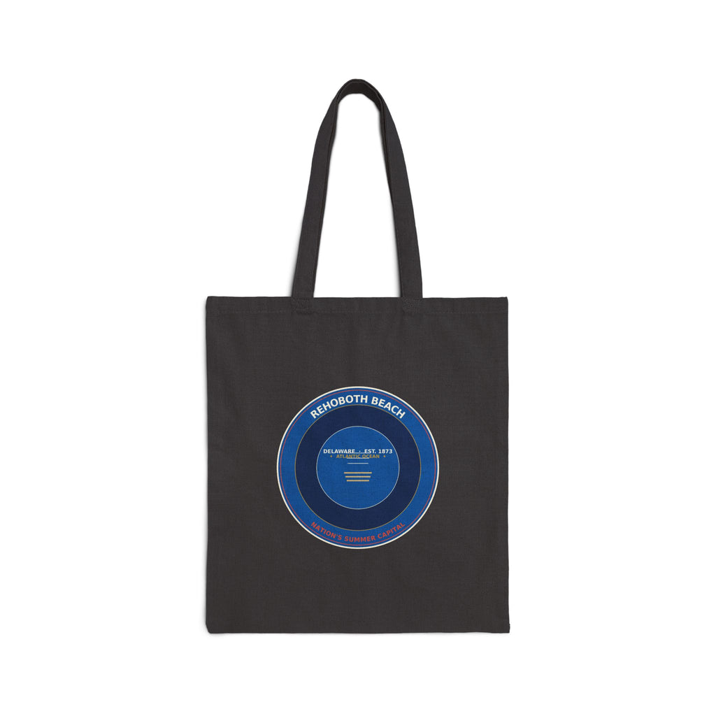Rehoboth Beach Delaware Tote Bag | Vintage Boardwalk Badge