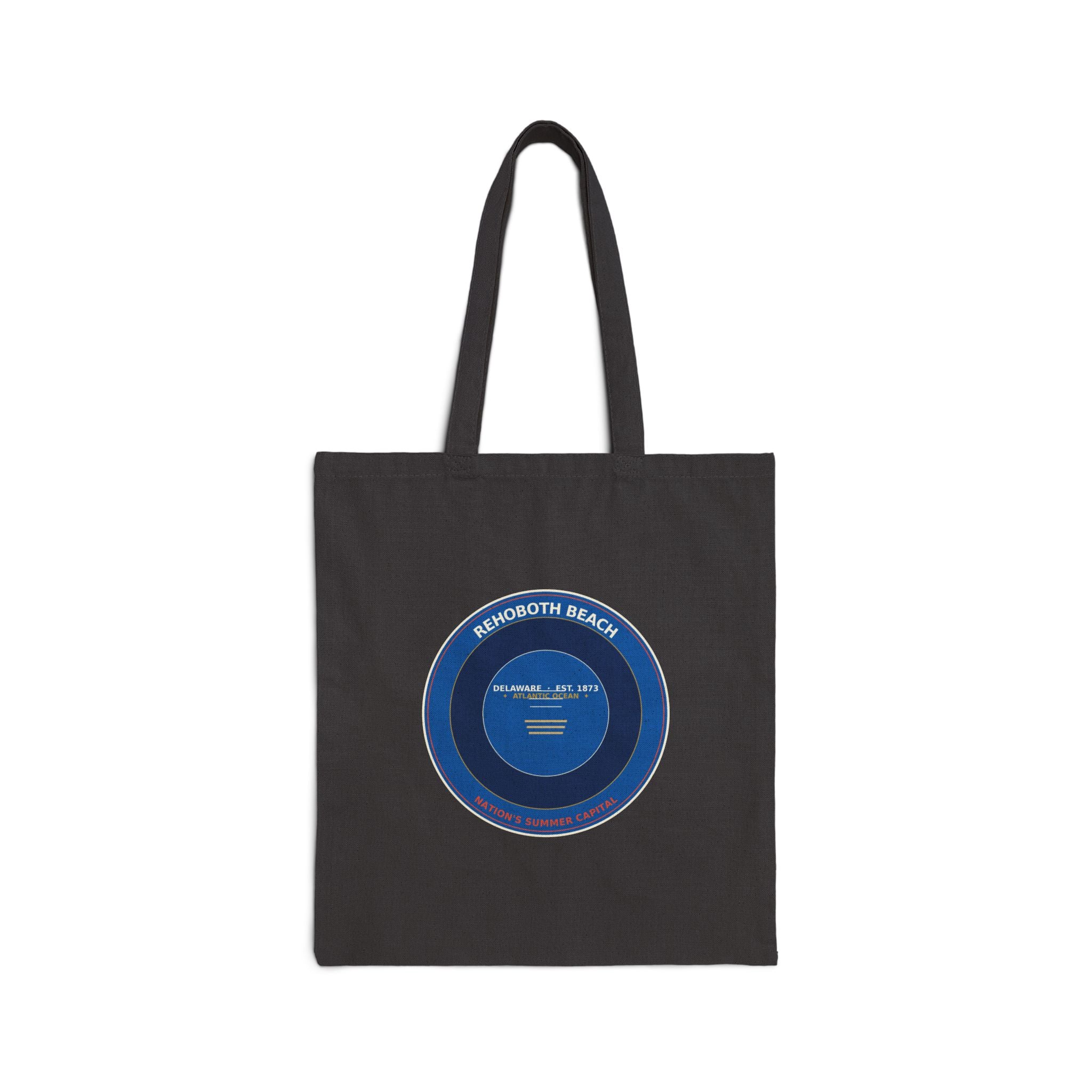 Rehoboth Beach Delaware Tote Bag | Vintage Boardwalk Badge