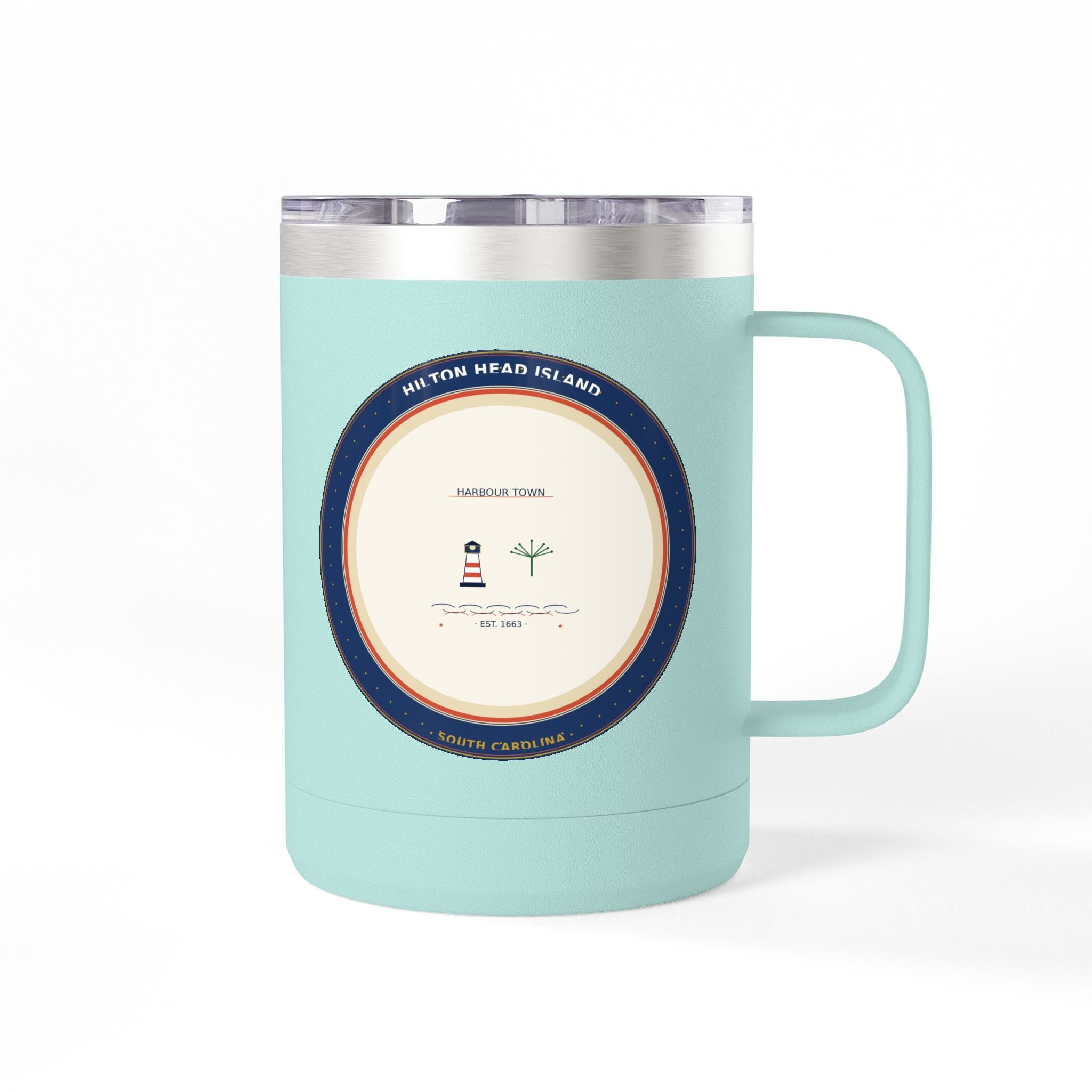 Hilton Head Island 15oz Tumbler | Coastal Badge | South Carolina