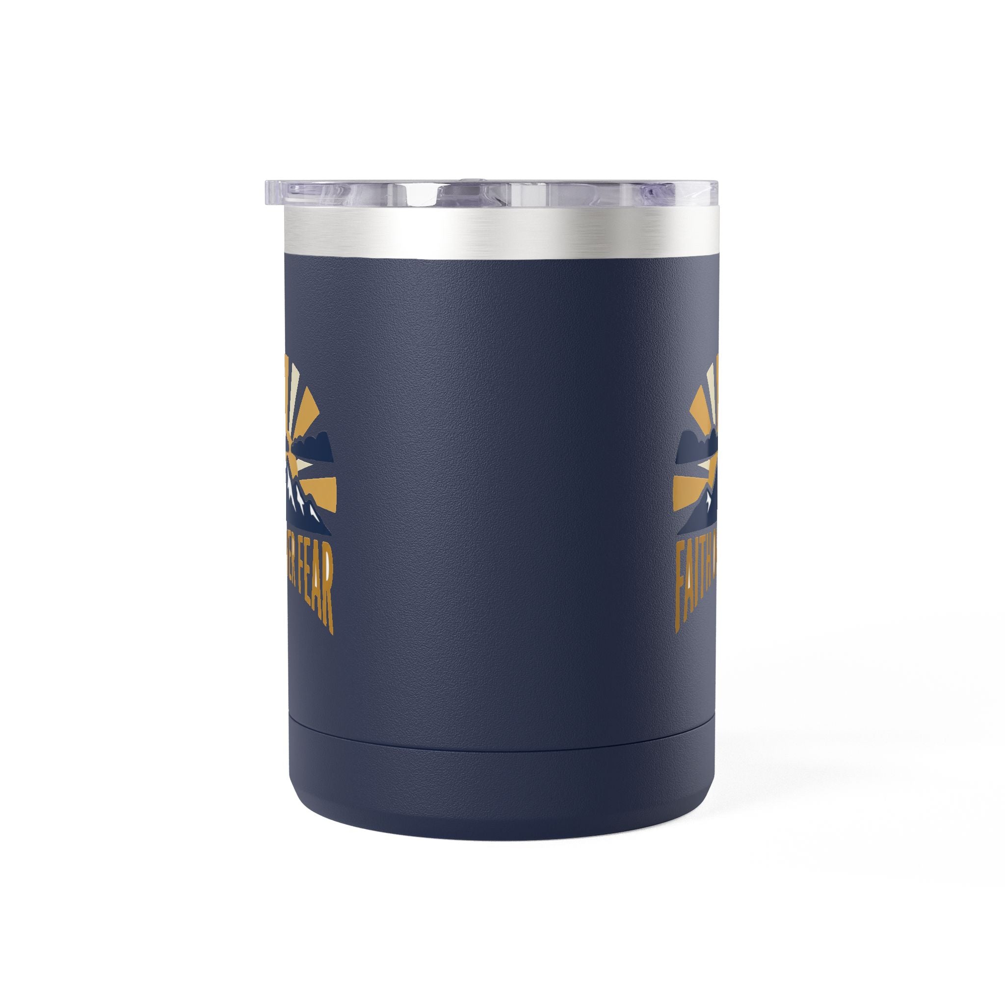 Faith Over Fear 15oz Tumbler | Inspirational Christian Gift