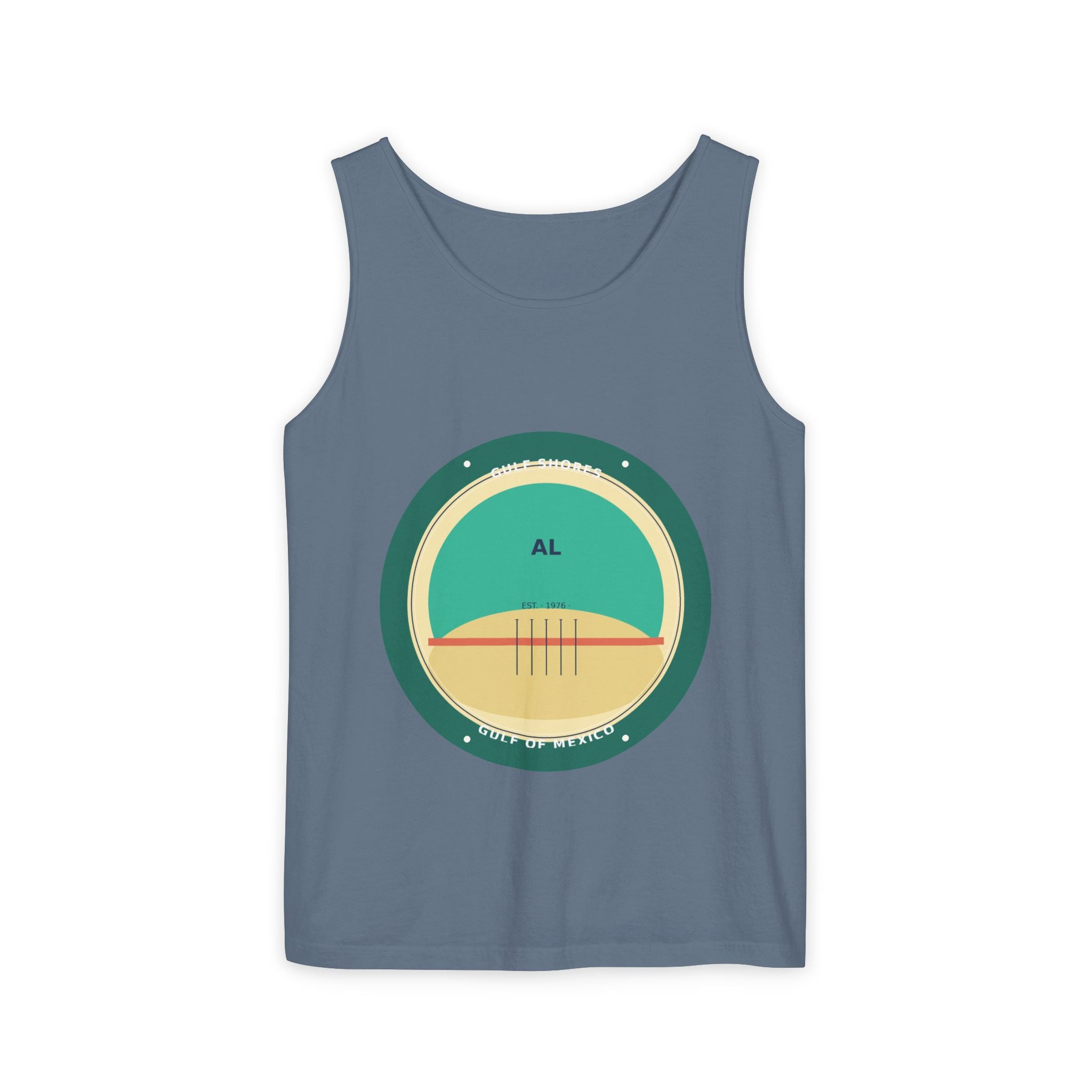 Gulf Shores Alabama Tank | Coastal Badge Art