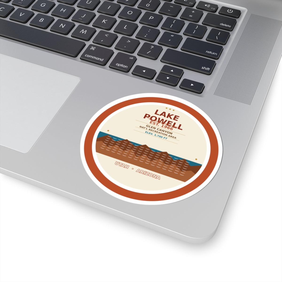 Lake Powell Desert Badge Sticker | 4" Vinyl