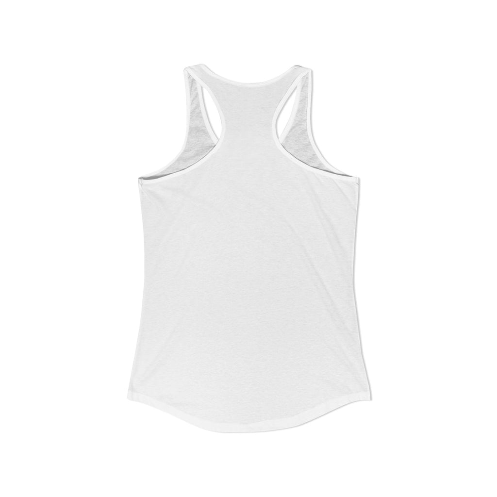 Running on Coffee & Chaos Women's Racerback Tank | Funny Coffee Lover Tank Top