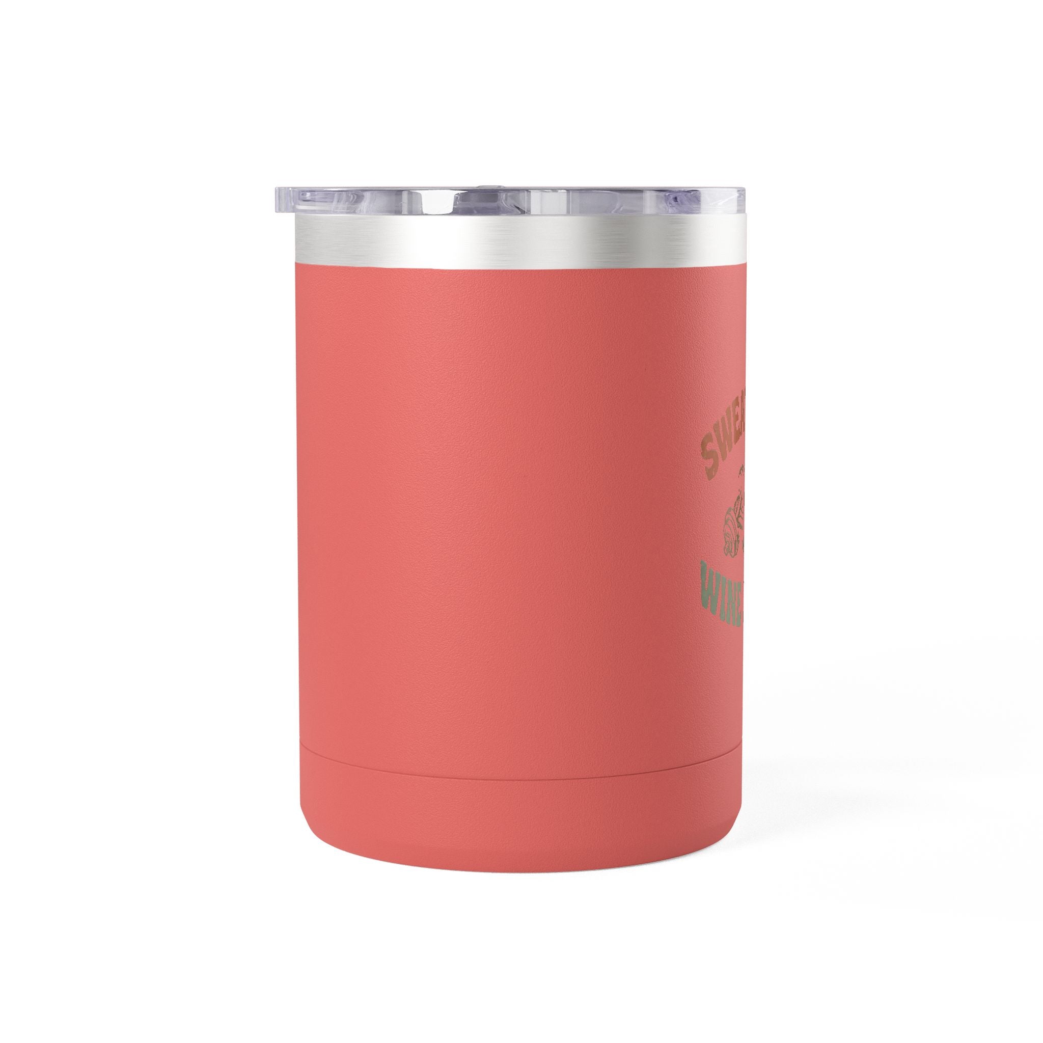 Sweat Now Wine Later 15oz Coffee Tumbler — Insulated Gym & Wine Travel Mug