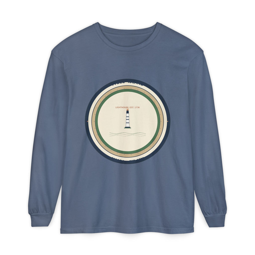 Tybee Island Long Sleeve | Tybee Lighthouse Badge | Georgia Coast