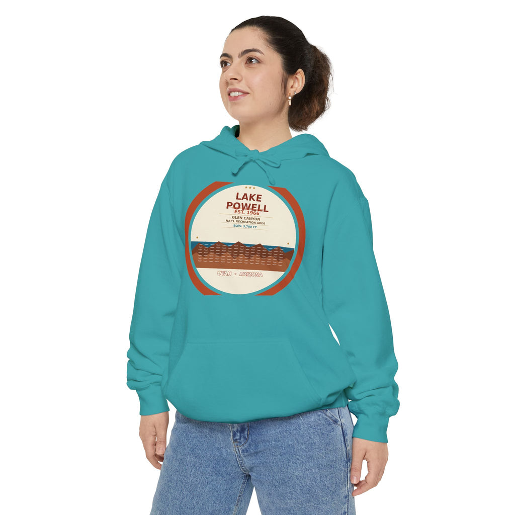 Lake Powell Desert Badge Hoodie | Comfort Colors 1567