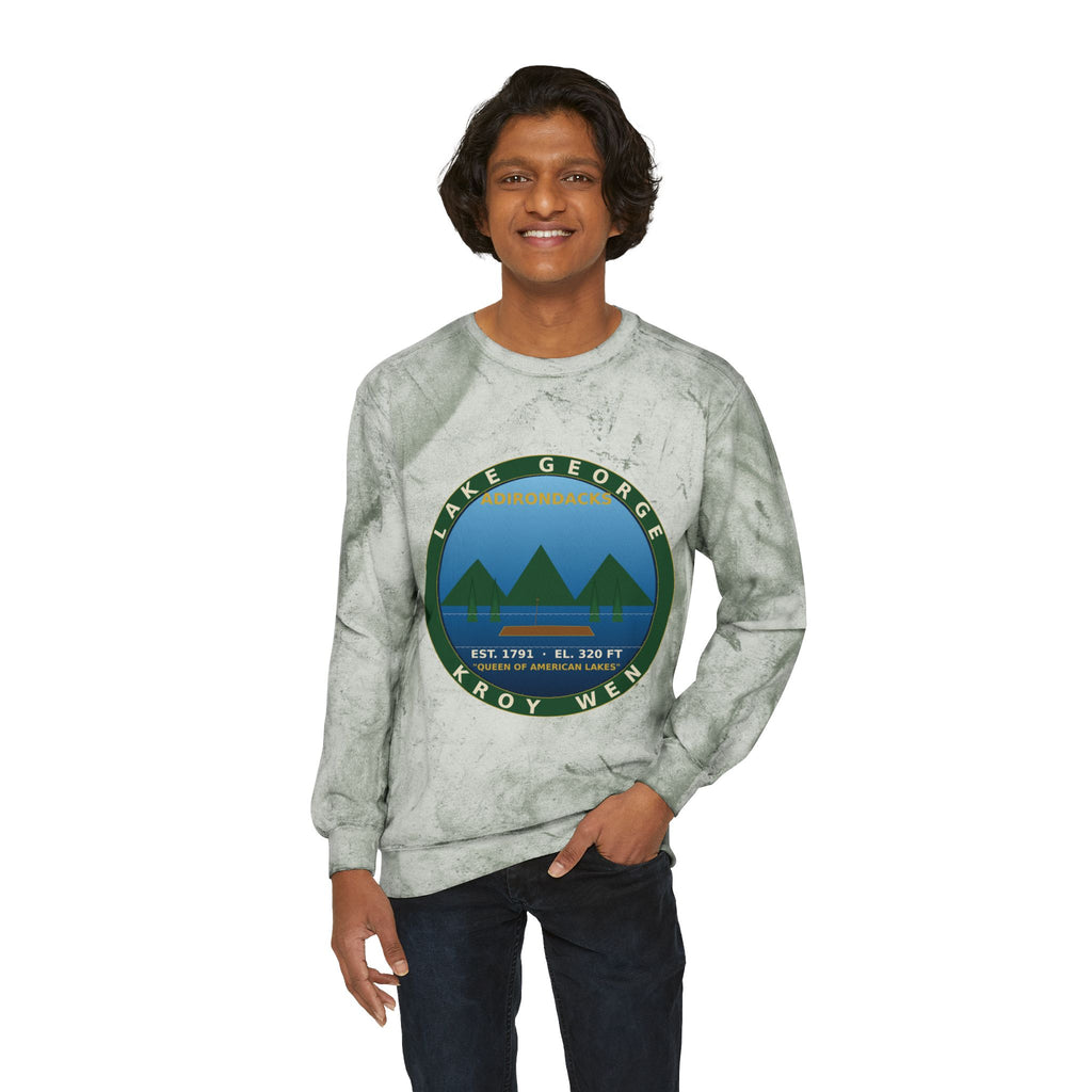 Lake George Adirondacks Crewneck Sweatshirt