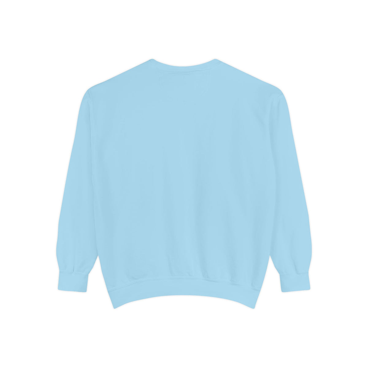 Retro Ghost Crewneck Sweatshirt | Ghost in a Knitted Beanie Cocoa Art | Comfort Colors Garment Dyed