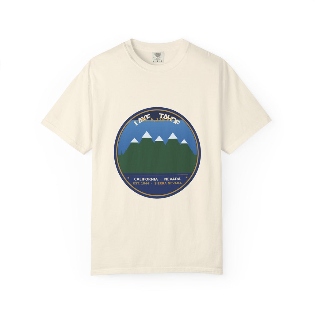 Lake Tahoe Alpine Badge Tee | Comfort Colors 1717