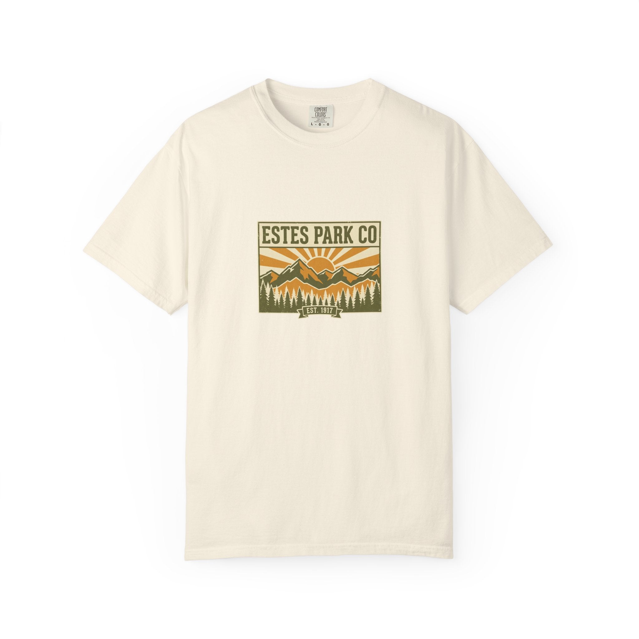 Estes Park CO Tee | Vintage EST. 1917 | Comfort Colors