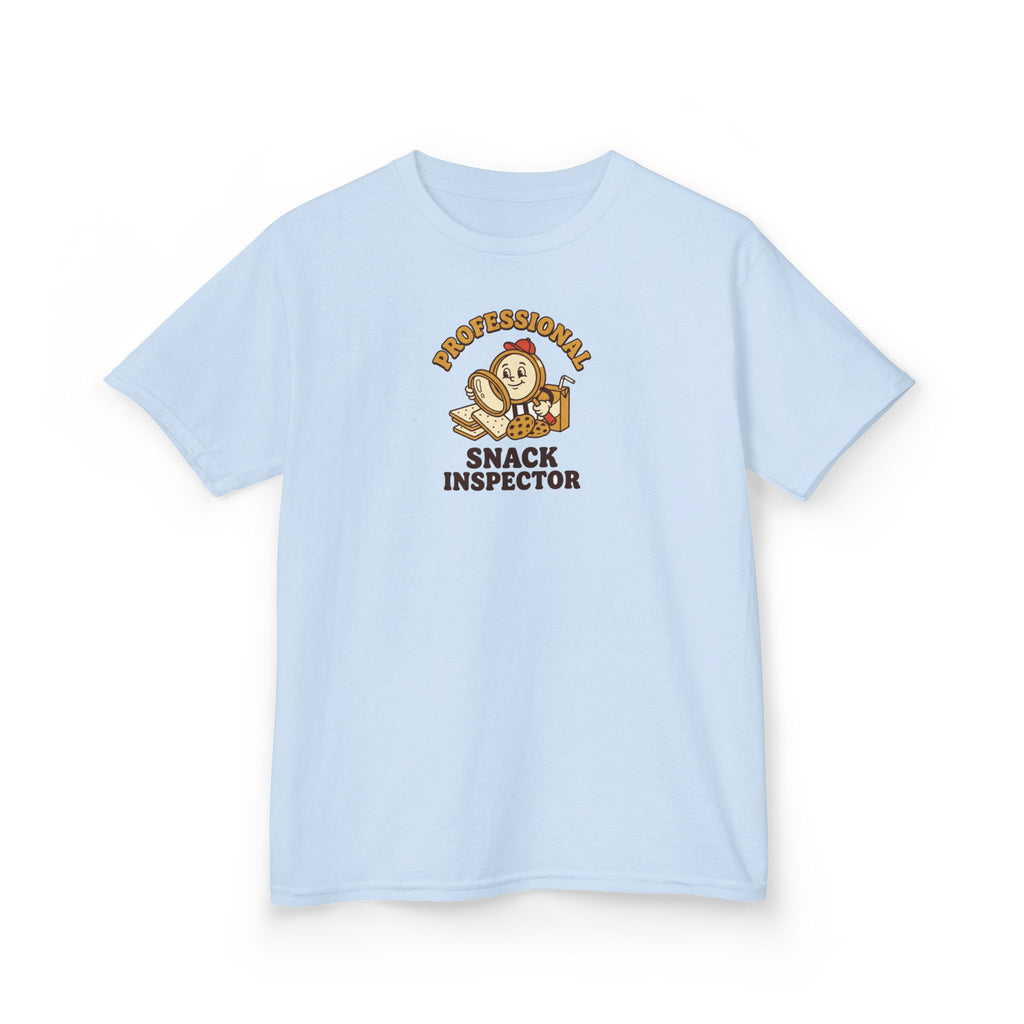 Professional Snack Inspector Shirt Funny Toddler Kids Tee