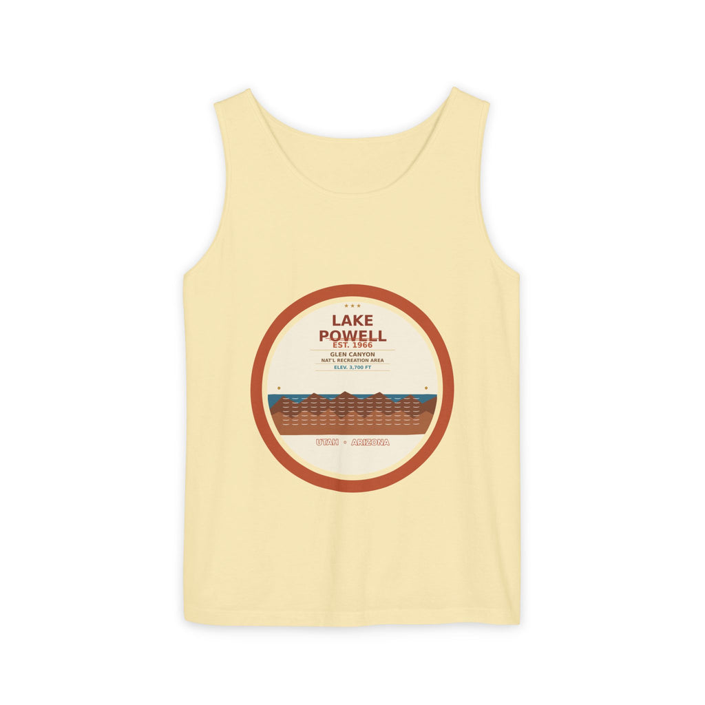 Lake Powell Desert Badge Tank | Comfort Colors 4200