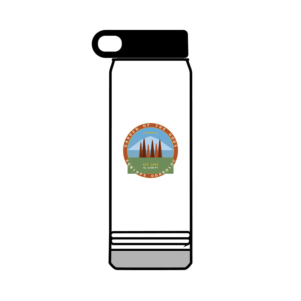 Garden of the Gods Colorado Badge 32oz Tumbler