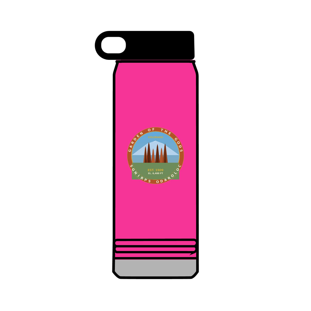 Garden of the Gods Colorado Badge 32oz Tumbler