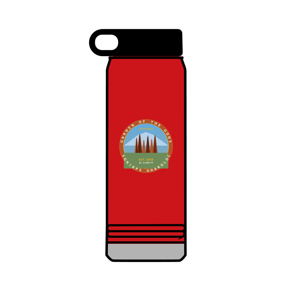 Garden of the Gods Colorado Badge 32oz Tumbler