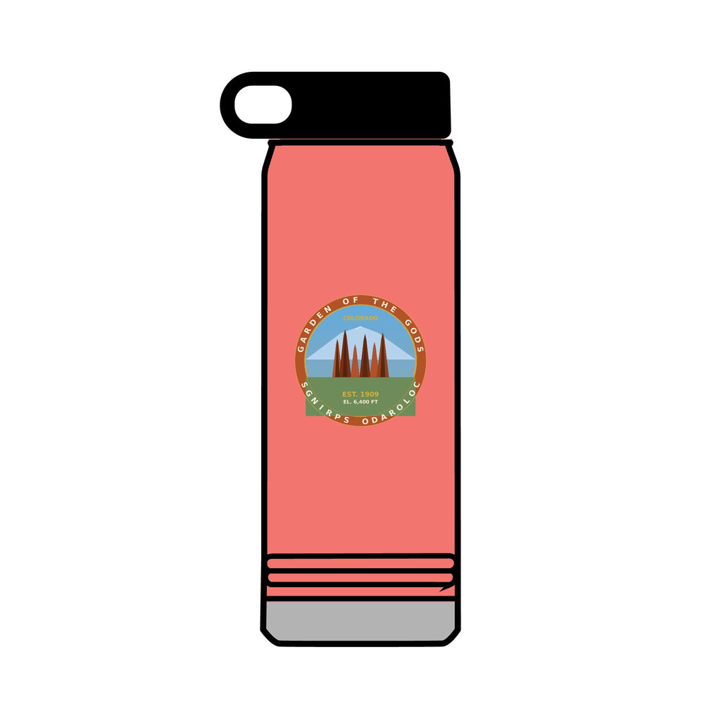 Garden of the Gods Colorado Badge 32oz Tumbler