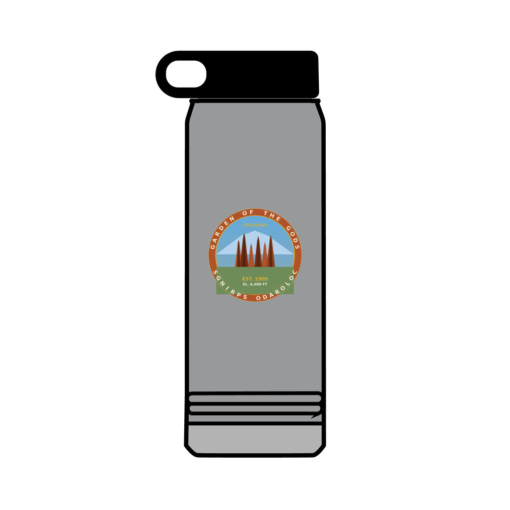 Garden of the Gods Colorado Badge 32oz Tumbler