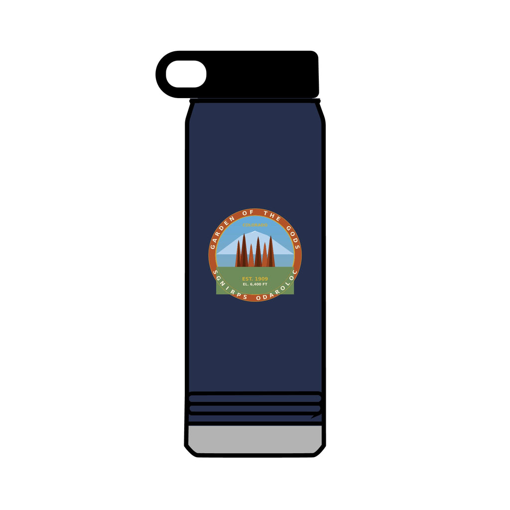 Garden of the Gods Colorado Badge 32oz Tumbler