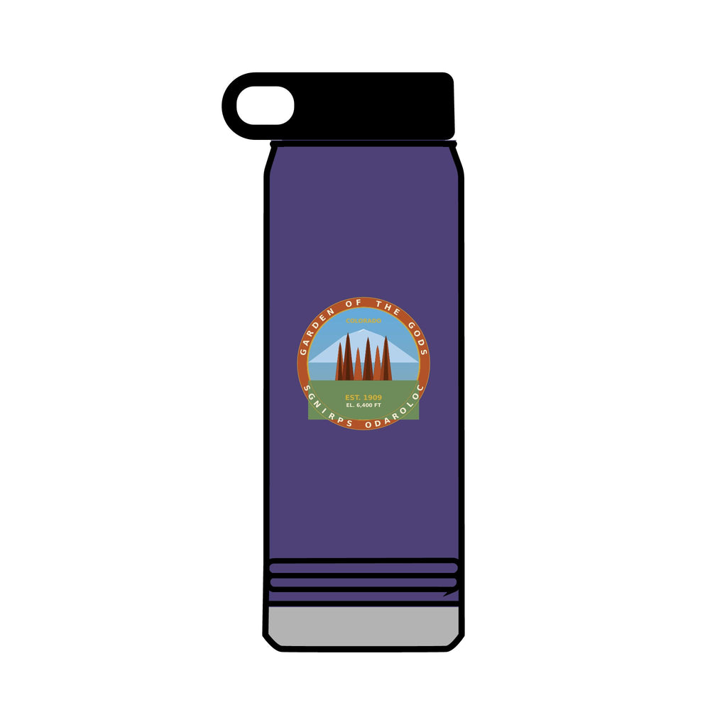 Garden of the Gods Colorado Badge 32oz Tumbler