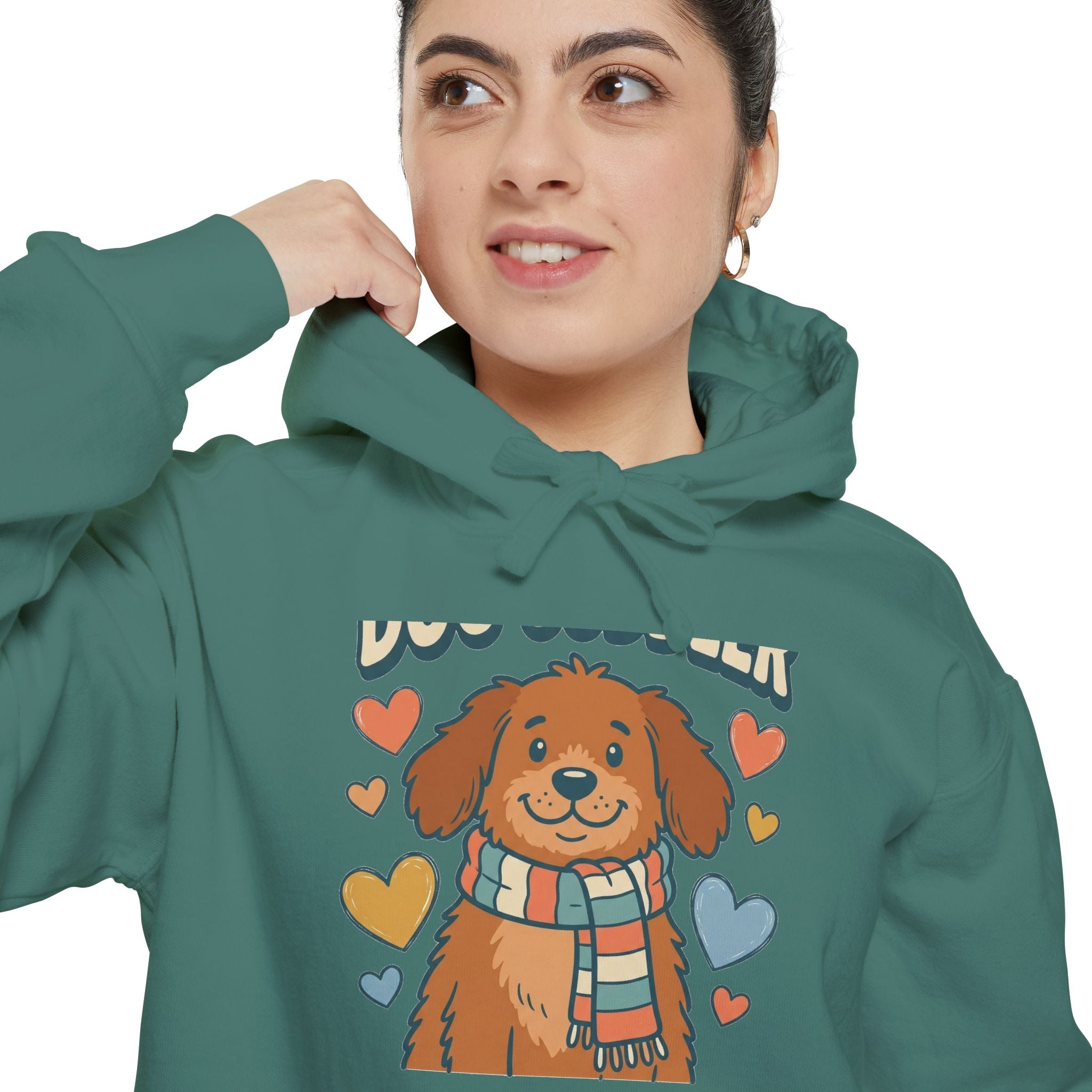 Professional Dog Cuddler Hoodie | Cute Dog Mom Comfort Colors Sweatshirt