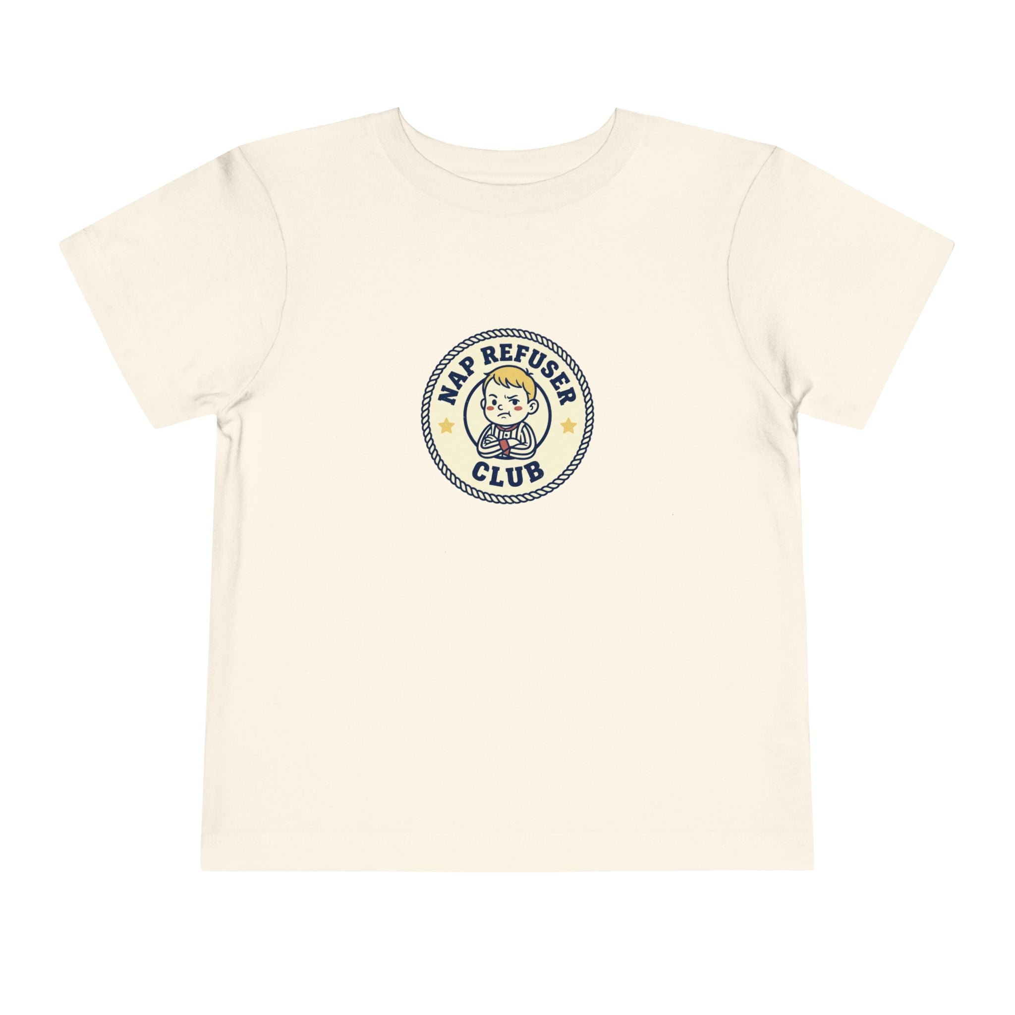 Nap Refuser Club Toddler Shirt Funny Nap Badge Tee