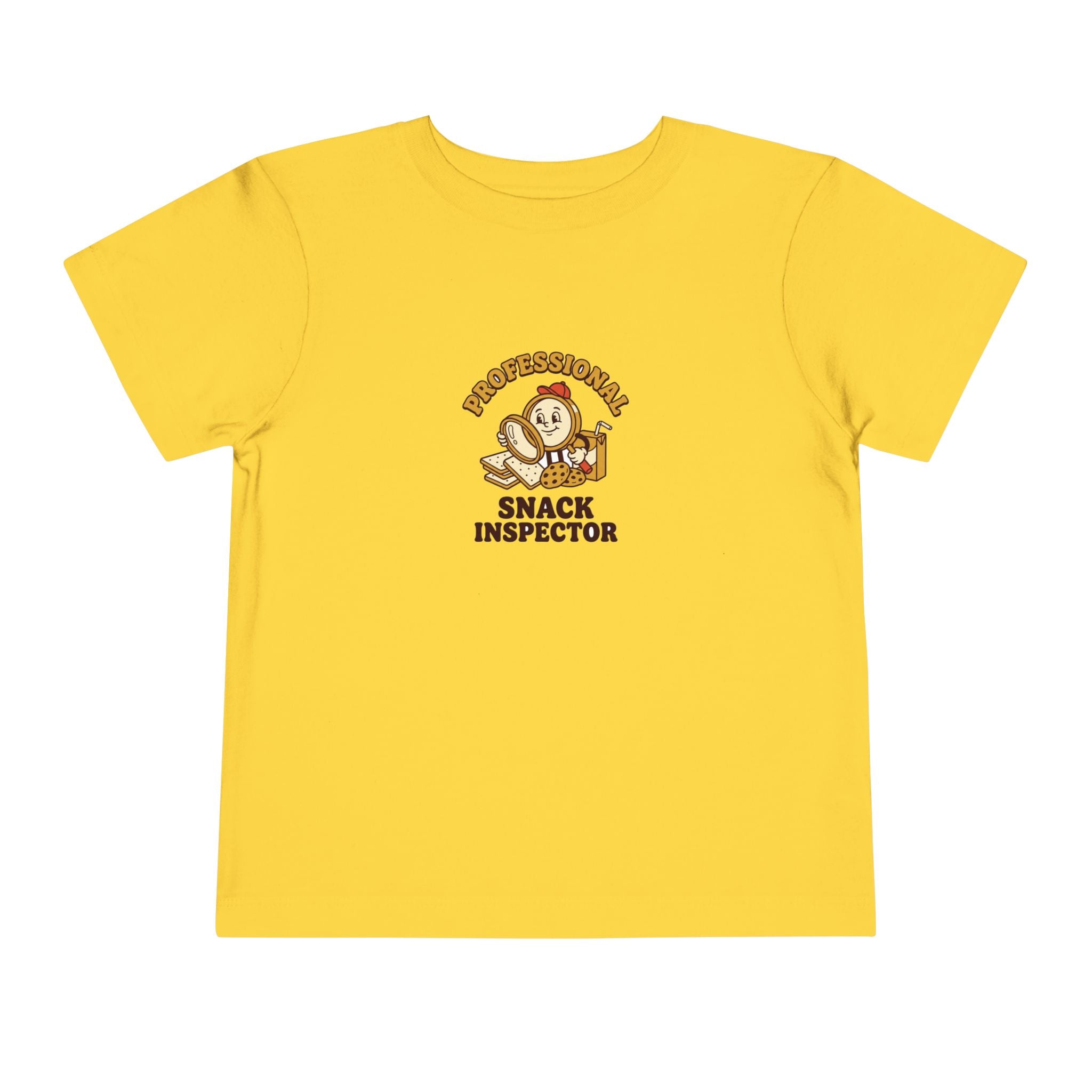 Professional Snack Inspector Toddler Shirt Funny Snack Tee