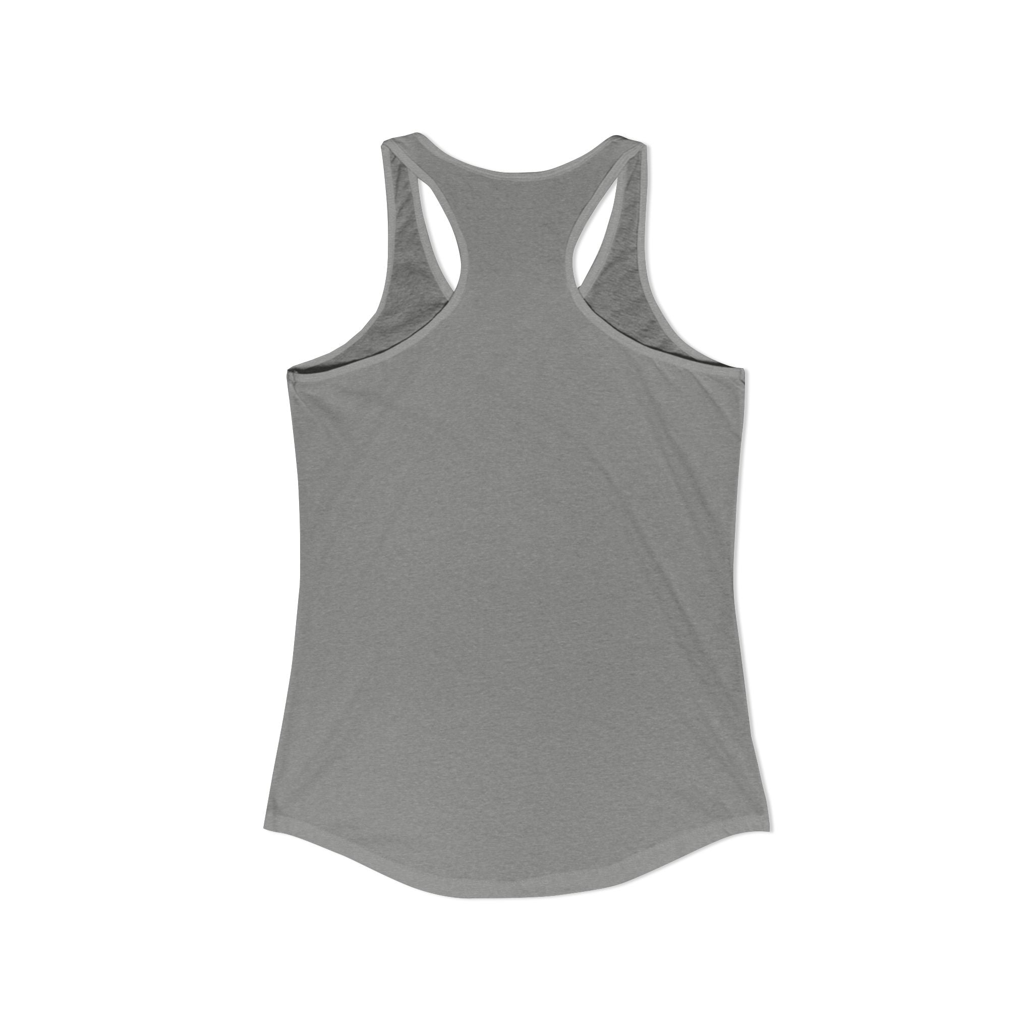 Cat Coffee Powered by Caffeine — Racerback Tank
