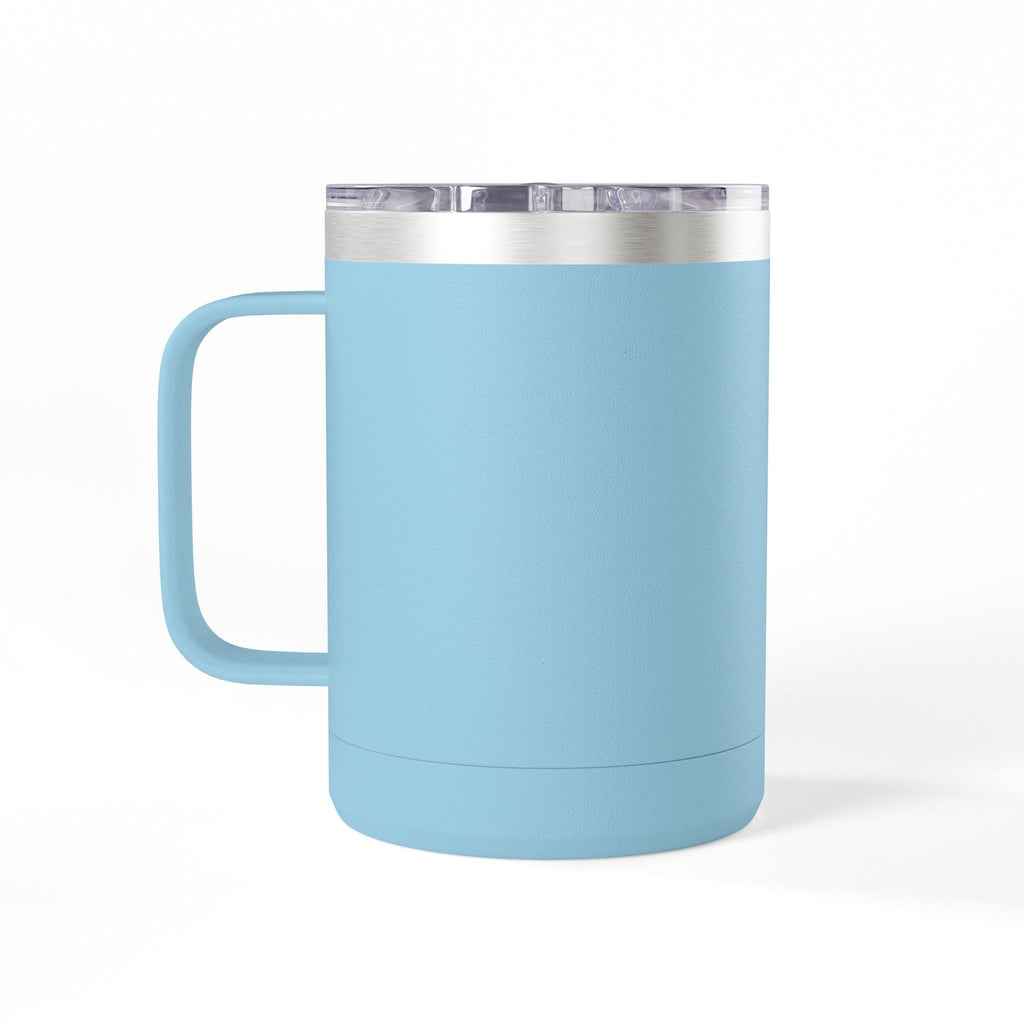 Gulf Shores Alabama 15oz Travel Mug | Coastal Badge Art