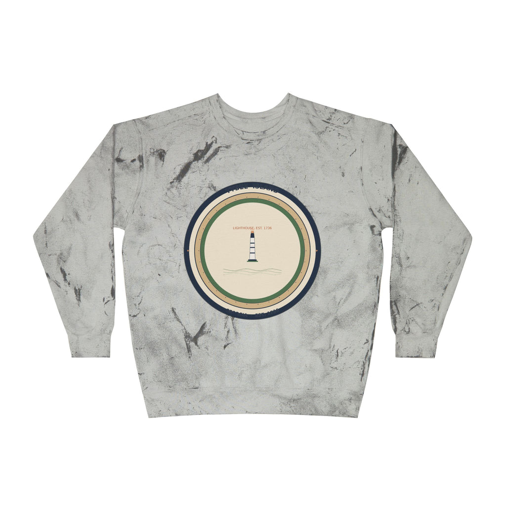 Tybee Island Crewneck Sweatshirt | Tybee Lighthouse Badge | Georgia