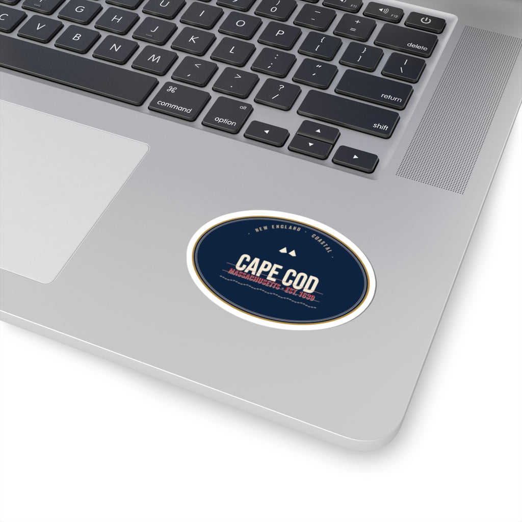 Cape Cod Sticker | New England Coastal Badge | Est. 1639