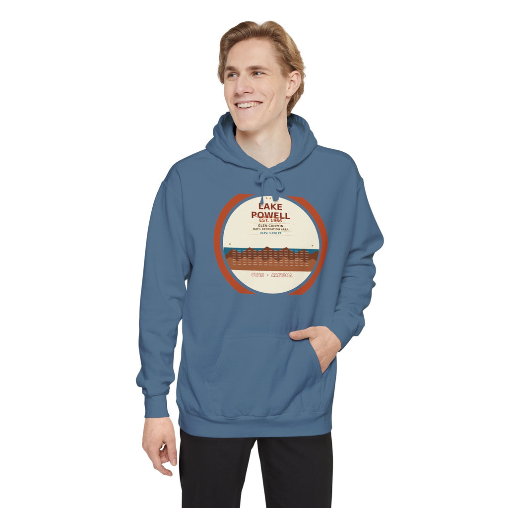 Lake Powell Desert Badge Hoodie | Comfort Colors 1567